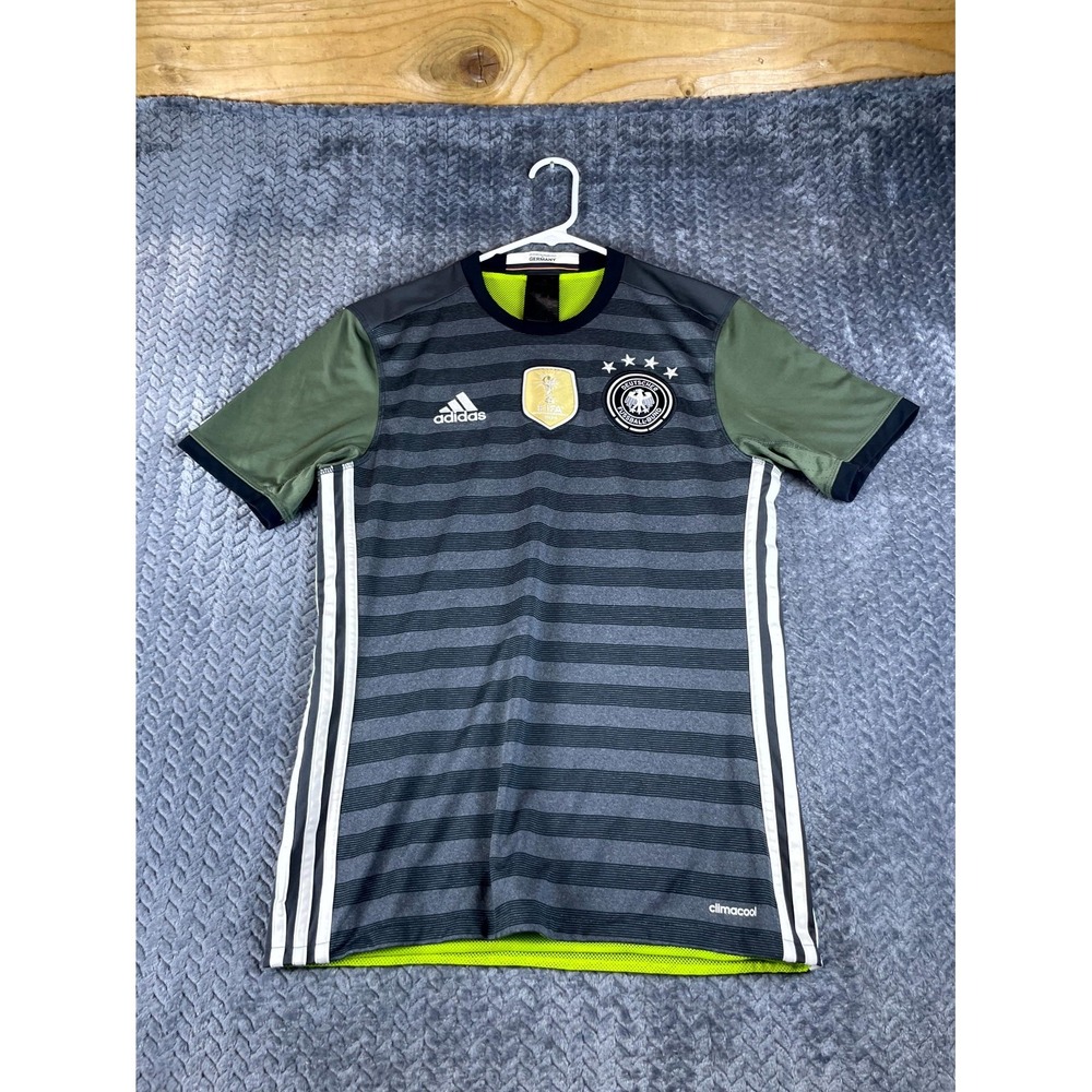 Germany Deutscher Fussball Bund Fifa World Champions 2014 Jersey Mens S Adidas
